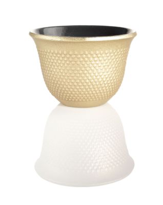 Nailhead Cast Iron Tea Cup